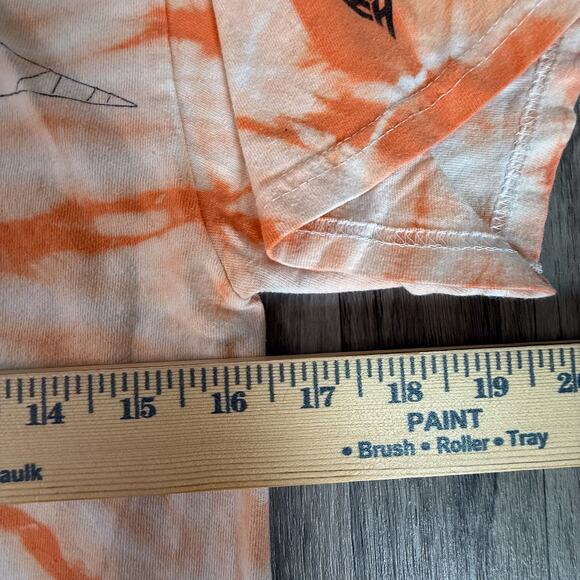 Hypland x Bleach Ichigo Kurosaki Tie Dye Shirt Orange Anime Tee Size Small S - Picture 8 of 8